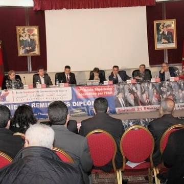 Cérémonie de remise de diplômes à Tanger - Maroc